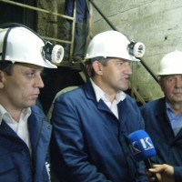 Ministrin Beqaj dhe kryetari i Komunës së Mitrovicës Kastrati vizitojnë ndërmarrjen Trepça